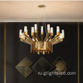 Внутренняя гостиная Led Chandelier Pendant Light